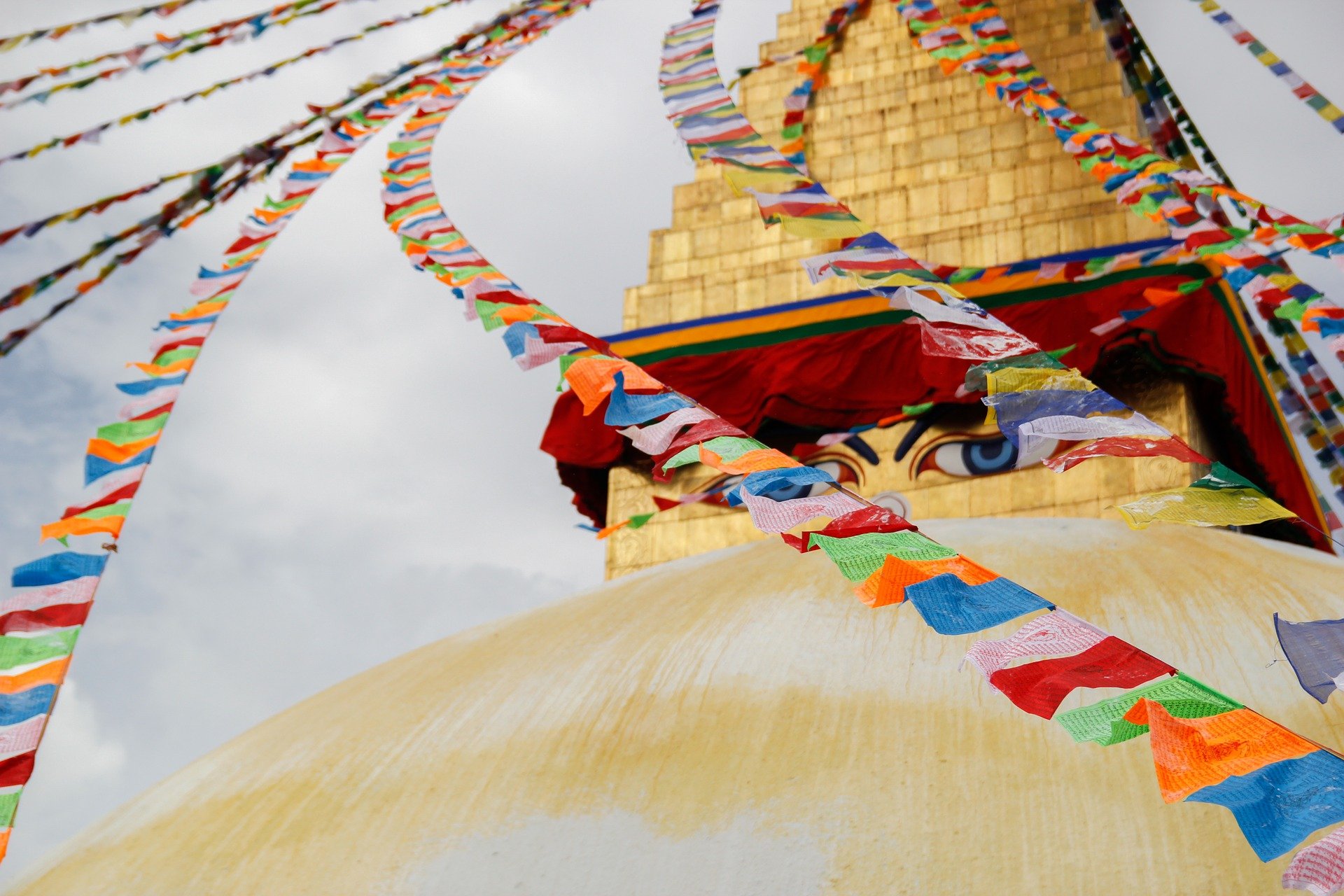 Rudra.Tours: Boudhanath Stupa on the Kathmandu leg of our Nepal Tour. All season tour 