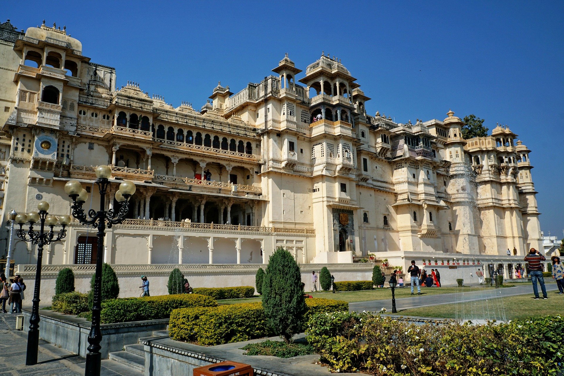 Rudra.Tours: City Palace  in  Udaipur on the Udaipur leg of our 
Rajasthan Tour
